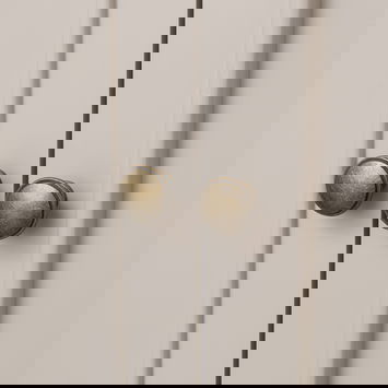 Two Door Small Sideboard/Shoe Cabinet - Daventry Taupe-Grey Range