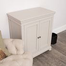 Two Door Small Sideboard/Shoe Cabinet - Daventry Taupe-Grey Range