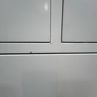 White 5 Drawer Chest of Drawers - Slimline Haxey White Range