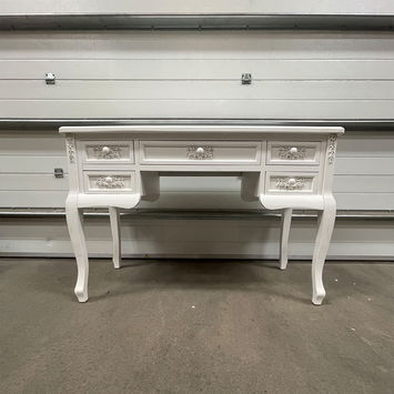 White Dressing Table Desk - Pays Blanc Range 