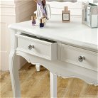 White Dressing Table & Stool Set - Victoria Range