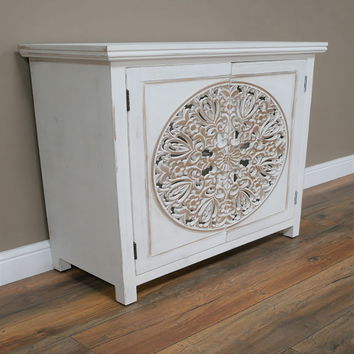 White Storage Cabinet