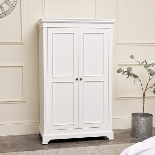 White Storage Closet - Daventry White Range