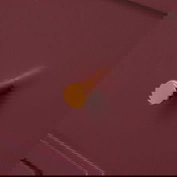 Wine Red Scalloped Storage Sideboard with One Drawer and Shelving - Staunton Wine Red Range