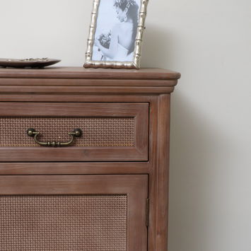 Wooden Sideboard - Hessian Range 