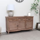 Wooden Sideboard - Hessian Range 