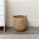 Woven Grass Storage Basket Planter - Large