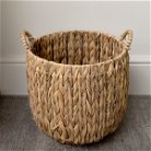 Woven Grass Storage Basket Planter - Large