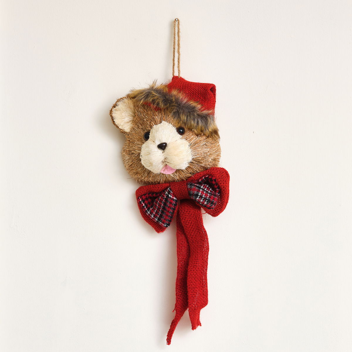 Christmas Teddy Bear Wall Hanging 