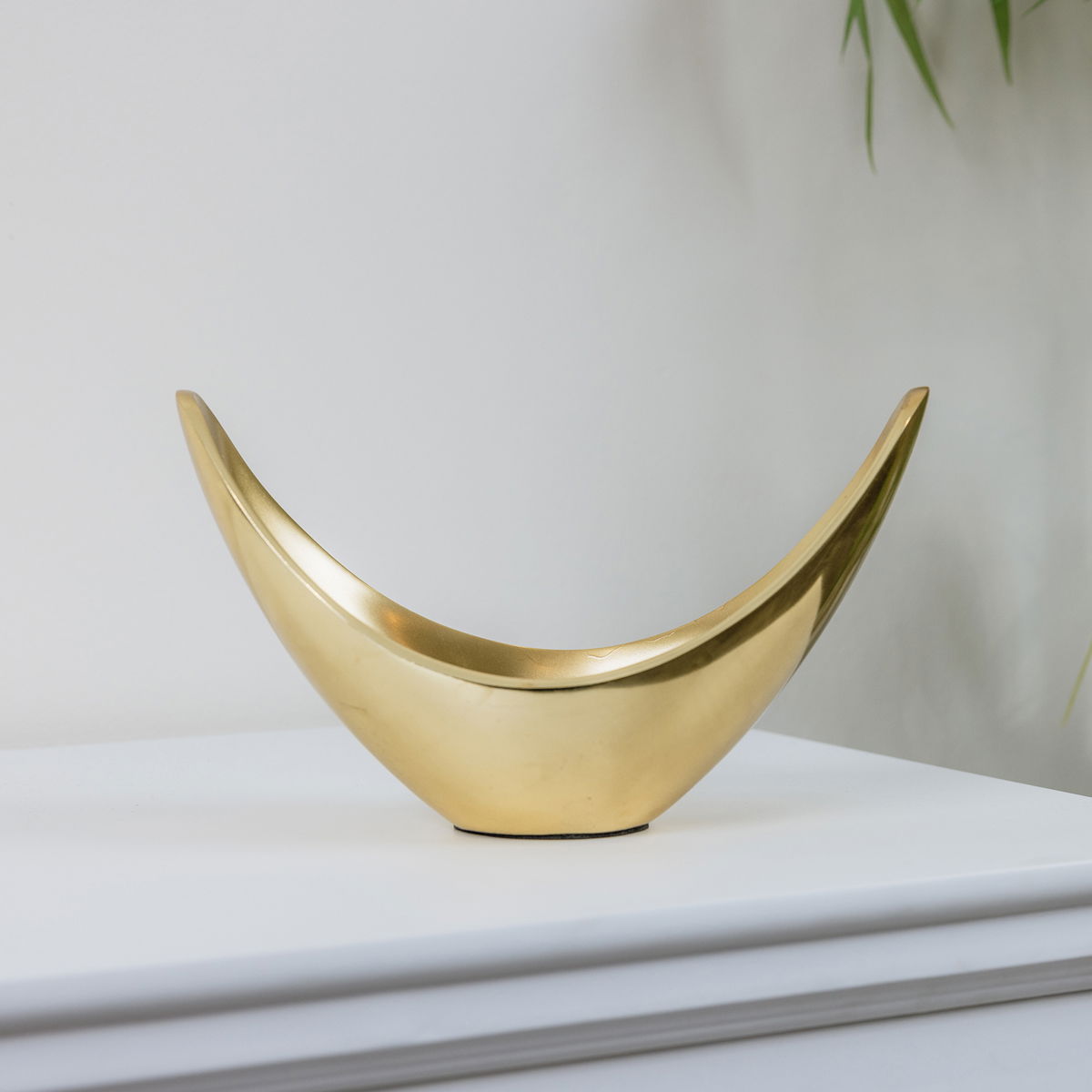 Gold Metal Decorative Bowl