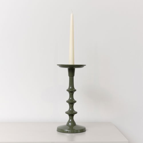 Green Candle Holder - 26.5cm