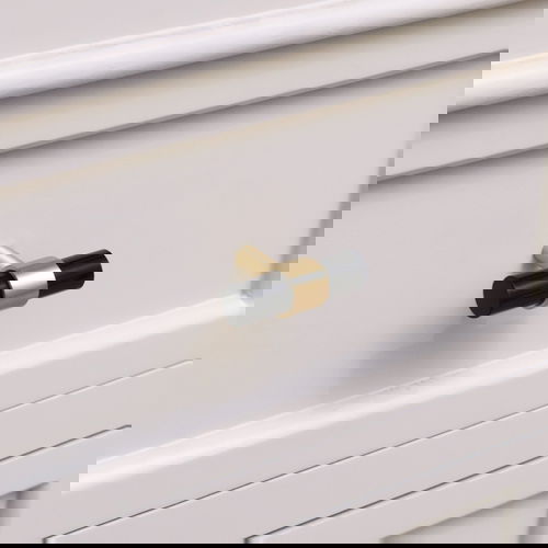 Gold & Black Acrylic T-Bar Shaped Drawer Handle