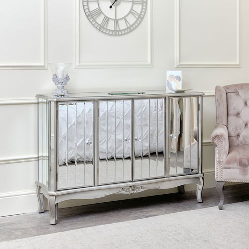 Large Mirrored Sideboard - Tiffany Range