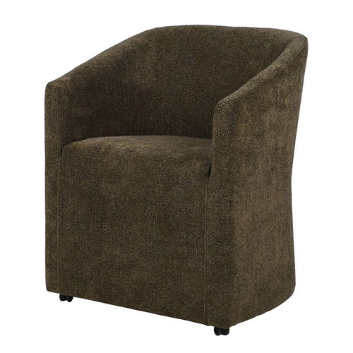 Large Moss Green Dining Chair