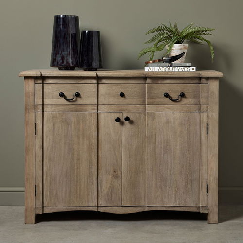 Large Wooden 2 Door Sideboard