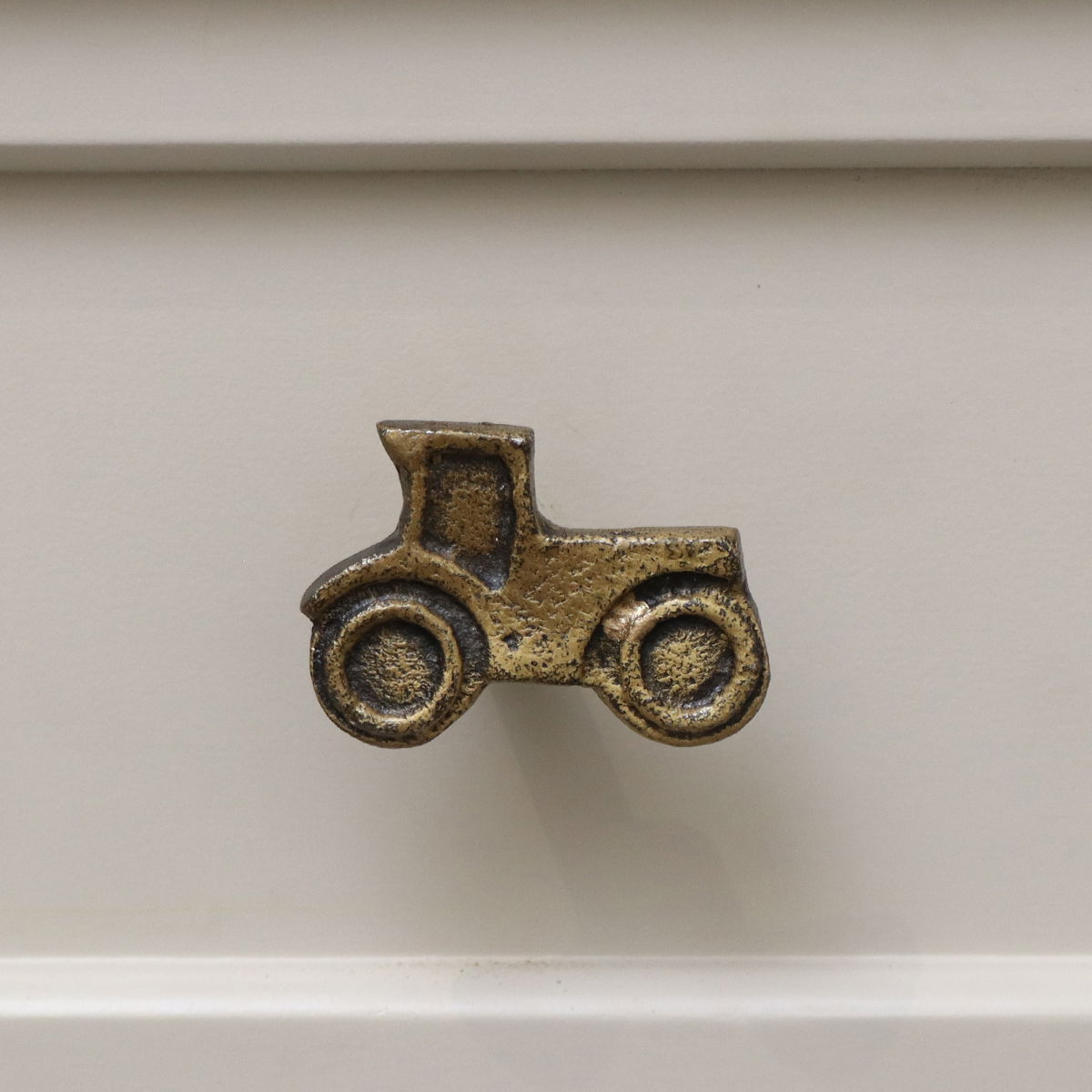 Brass Tractor Drawer Knob