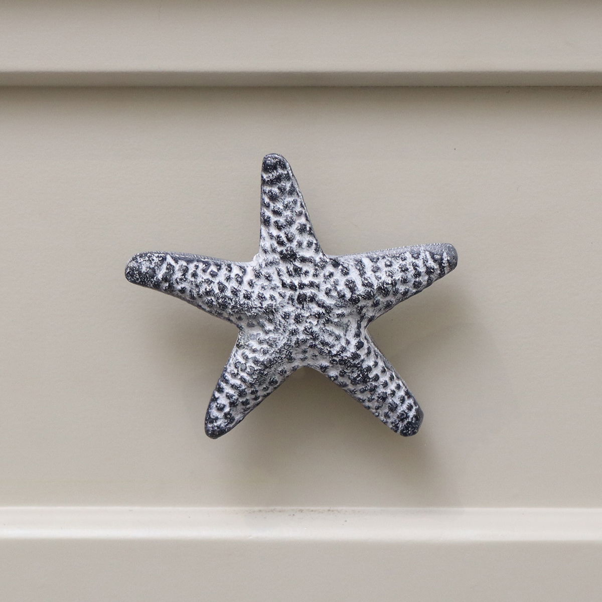 White Starfish Drawer Knob