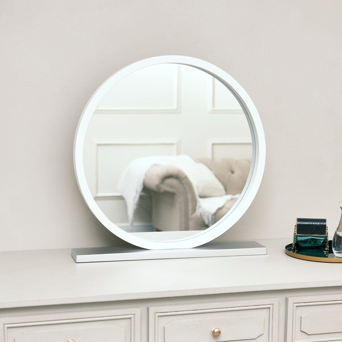 Sienna Peppercorn Vanity Mirror | Annie Mo's