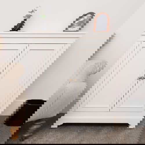 Two Door Small Sideboard/Shoe Cabinet - Daventry Ivory Range