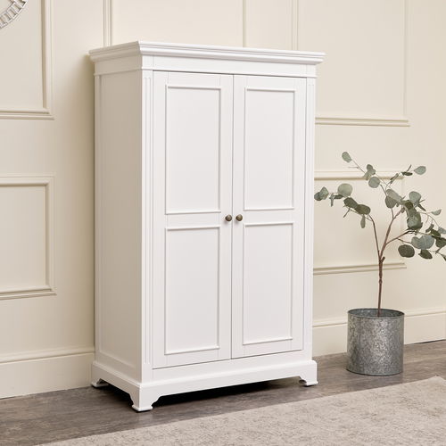 White Storage Closet - Daventry White Range