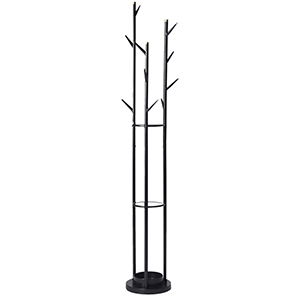 Black and Gold Coat Rack / Umbrella Stand