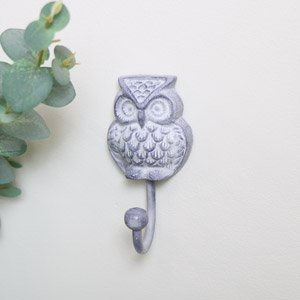 Grey Owl Wall Hook
