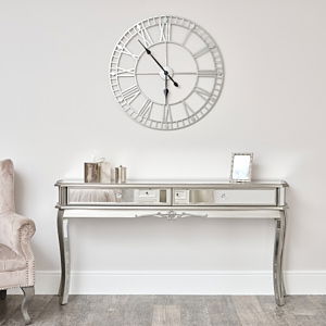 Large Mirrored Console Table - Tiffany Range