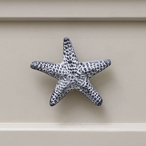 White Starfish Drawer Knob