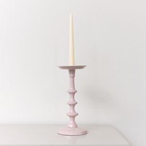 Pink Candle Holder - 26.5cm