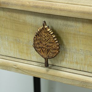 Rustic Leaf Drawer Knob