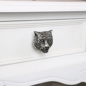 Silver Tiger Drawer Knob