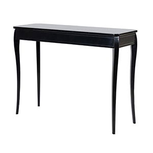 Small Black Console Table