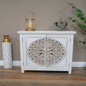 White Storage Cabinet