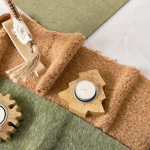 Wooden Christmas Tree Shaped Tealight Holder - 10cm Wooden Christmas Tree Shaped Tealight Holder - 10cm