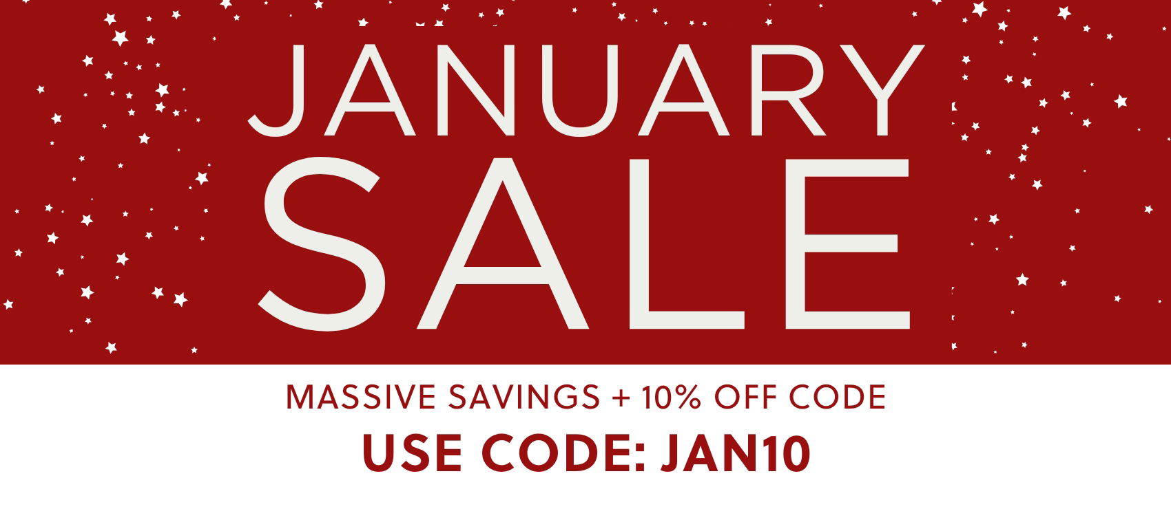 January Sale Desktop