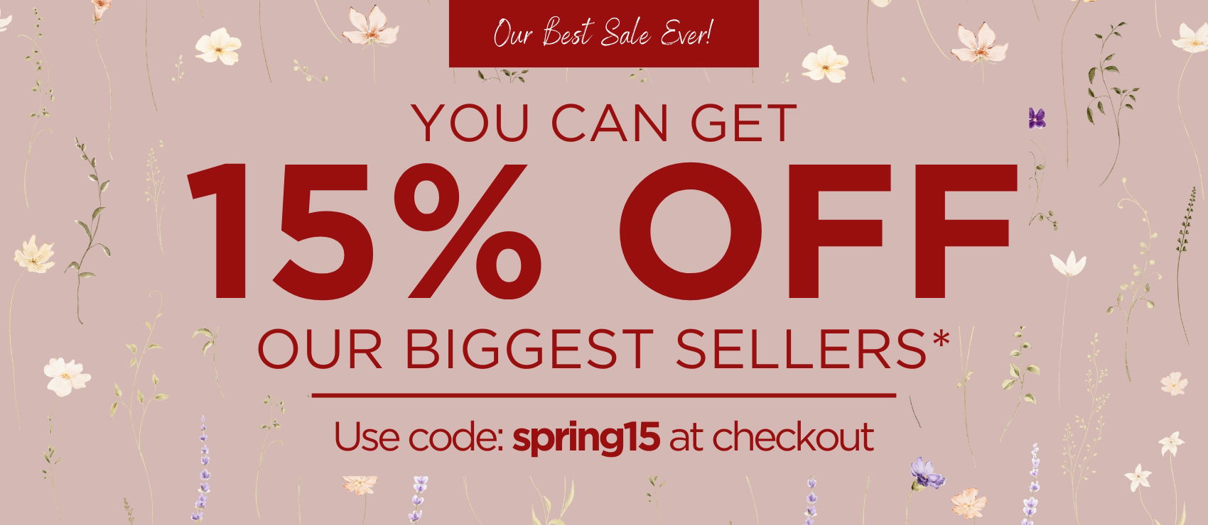 Spring Sale