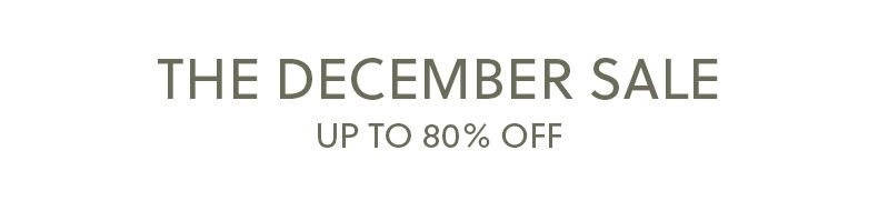 DECEMBER SALE